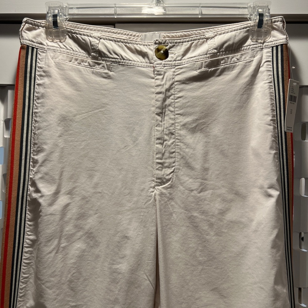 Anthropologie Maeve NWT Side stripe pants Sz 32 - Picture 6 of 7